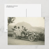 c 1907 touringcar of faeton briefkaart (Voorkant / Achterkant)