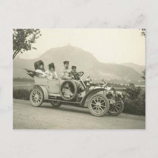 c 1907 touringcar of faeton briefkaart (Voorkant)