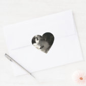 C. 1910  vrouw's Taunt Hart Sticker (Envelop)