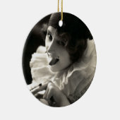 C. 1910  vrouw's Taunt Keramisch Ornament (Rechts)