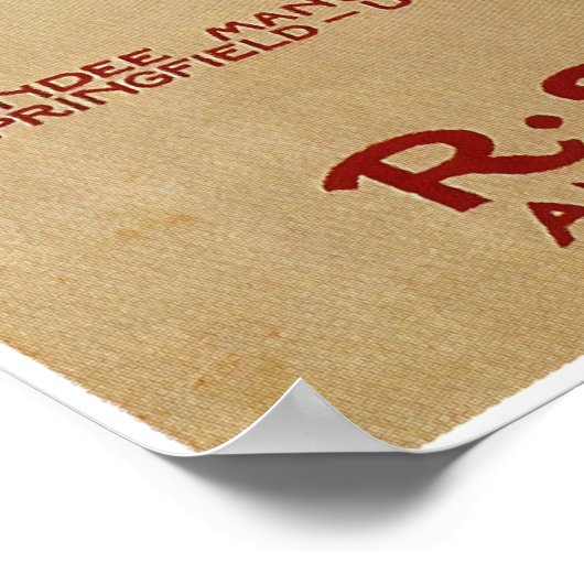 c. 1915 NEDERLANDSE MOTORFIETSEN Poster (Hoek)