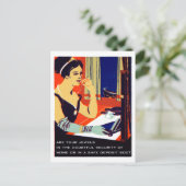 C. 1915 zijn je juwelen veilig briefkaart (Staand voorkant)