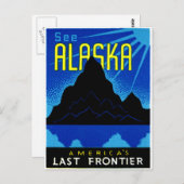 C. 1935 Zie Alaska! Briefkaart (Voorkant / Achterkant)
