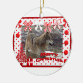 c-2011-grijze wolf-017 keramisch ornament (Links)