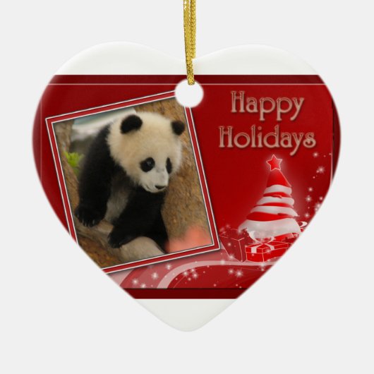 c-2011-panda-0072 keramisch ornament (Voorkant)