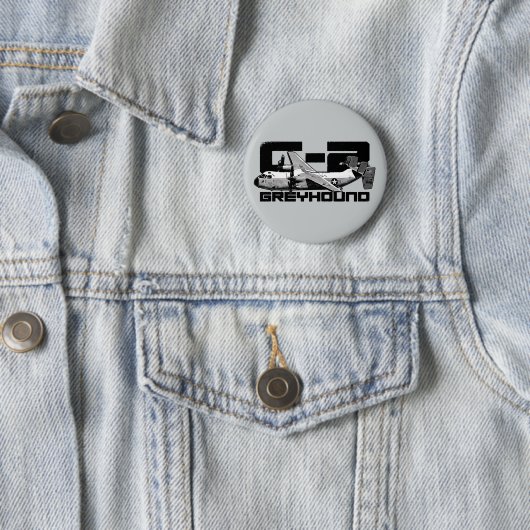 C-2 Greyhound Round Button (In situ)
