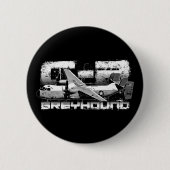 C-2 Greyhound Round Button (Voorkant)