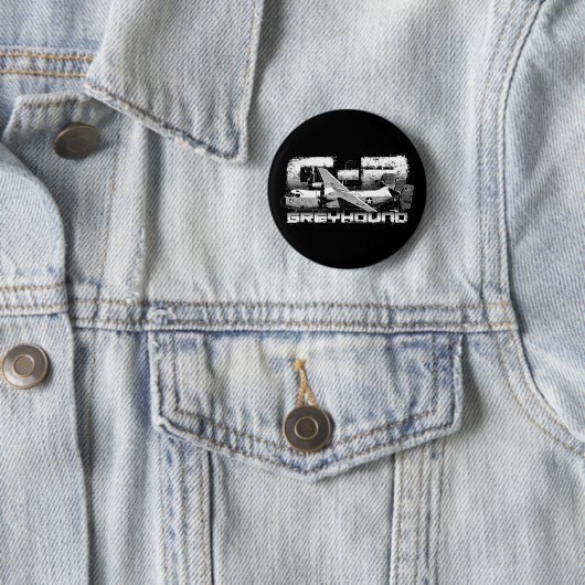 C-2 Greyhound Round Button (In situ)