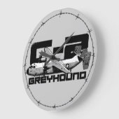 C-2 Greyhound Round (Grote wandklok) Grote Klok (Hoek)