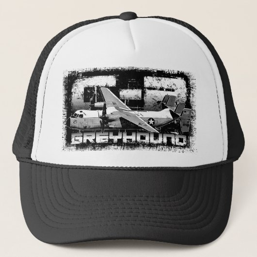 C-2 Greyhound Trucker Hat Pet (Voorkant)