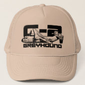 C-2 Greyhound Trucker Hat Trucker Pet (Voorkant)