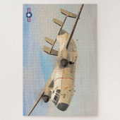 C-2A GREYHOUND (20x30 inch) Legpuzzel (Verticaal)