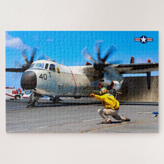 C-2A GREYHOUND (20x30 inch) Legpuzzel (Horizontaal)
