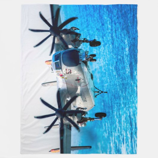 C-2A GREYHOUND FLEECE DEKEN (Voorkant)
