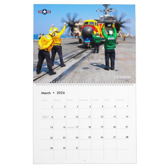 C-2A GREYHOUND KALENDER (Mar 2026)