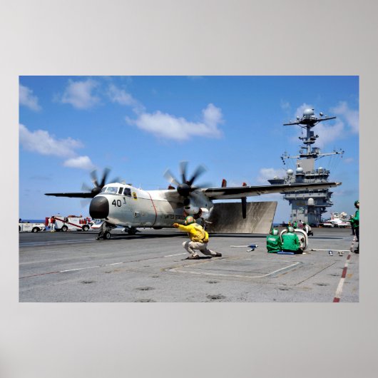 C-2A Greyhound Poster (Voorkant)
