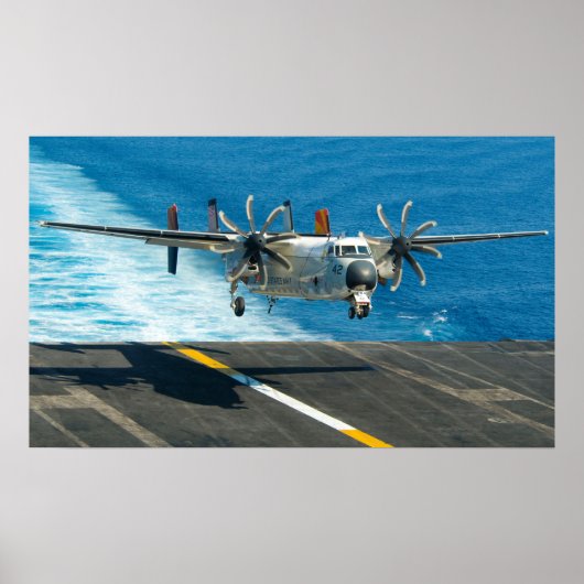 C-2A Greyhound Poster (Voorkant)