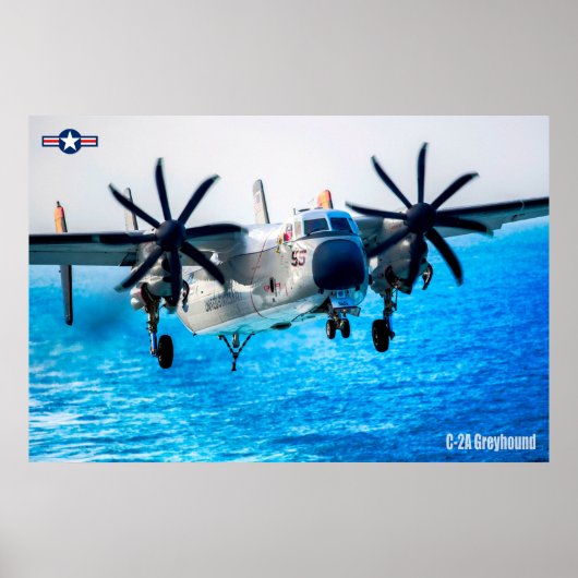 C-2A GREYHOUND POSTER (Voorkant)