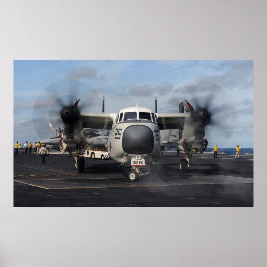 C-2A Greyhound Poster (Voorkant)