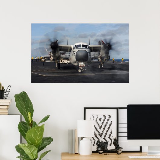 C-2A Greyhound Poster (Thuiskantoor)