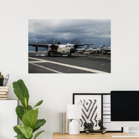 C-2A Greyhound Poster (Thuiskantoor)