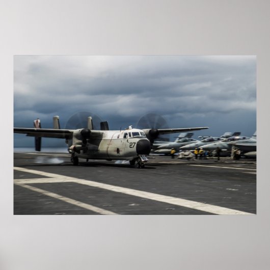 C-2A Greyhound Poster (Voorkant)