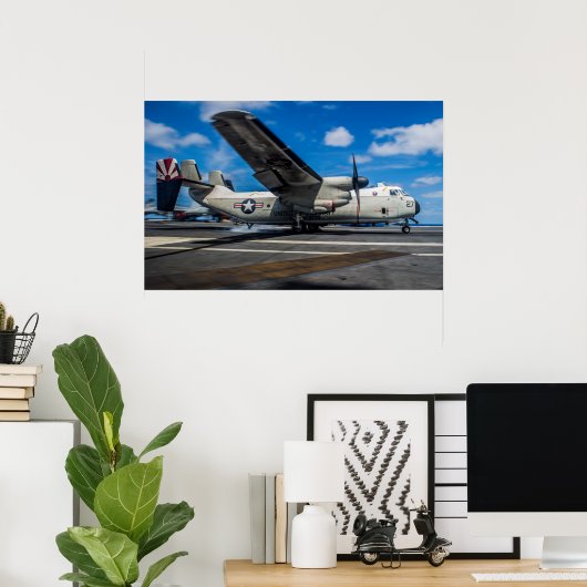 C-2A Greyhound Poster (Thuiskantoor)
