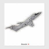 C-37, VIP Vliegtuig Sticker (Vel)