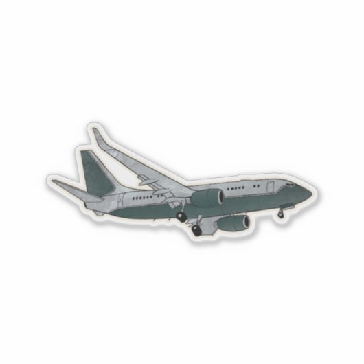 C-40, Clipper, transportvliegtuig Sticker (Voorkant)