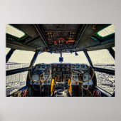 C-46 Cockpit Poster (Voorkant)