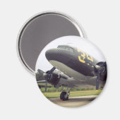 C-47/DC-3 Gooney Vogelmagneet Magneet (Voorkant / Achterkant)