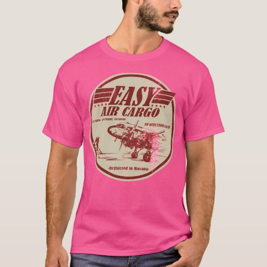 C-47 Skytrain - DC-3 Dakota Easy Air Cargo (Afstan T-shirt (Voorkant)