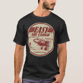 C-47 Skytrain - Dc-3 Dakota Easy Air Cargo (Distre T-shirt (Voorkant)