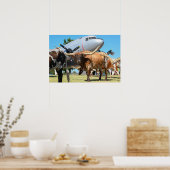 C-47 Skytrain in Texas Poster (Keuken)