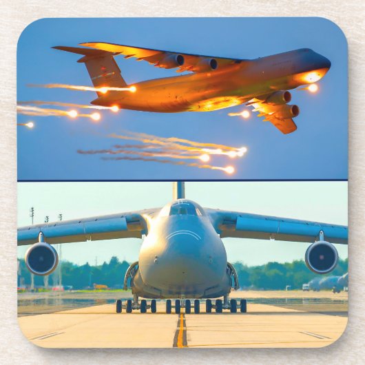 C-5 GALAXY BIER ONDERZETTER (Voorkant)