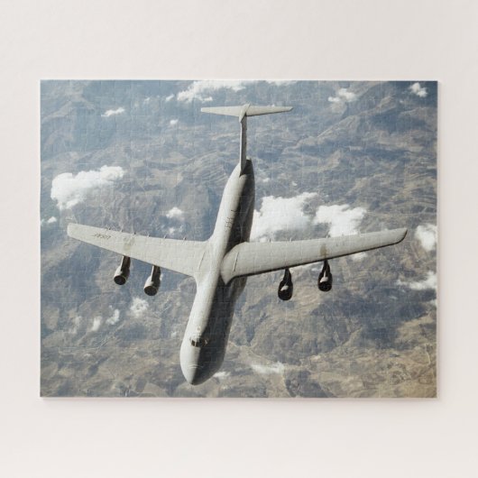 C-5 Galaxy Groot Militair Transportvliegtuig Legpuzzel (Horizontaal)