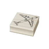 C-5 Galaxy Line Art Rubber Stamp Rubberstempel (Stempel)