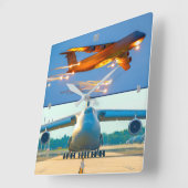 C-5 GALAXY VIERKANTE KLOK (Hoek)