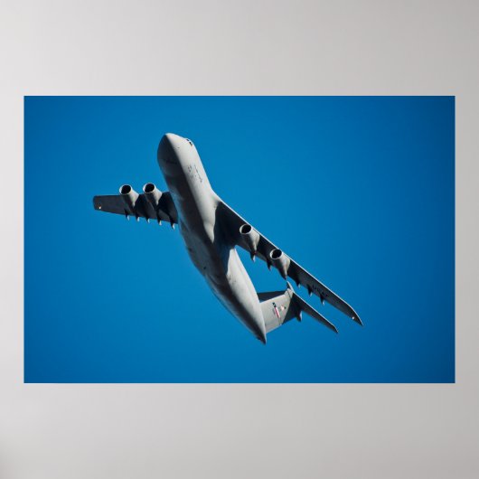 C-5 Galaxy-Vliegtuig Poster (Voorkant)