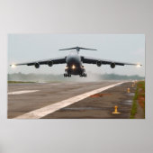 C-5 Galaxy-Vliegtuig Poster (Voorkant)