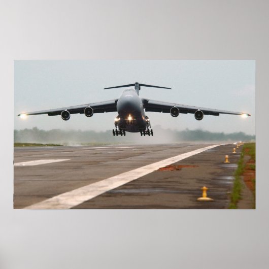 C-5 Galaxy-Vliegtuig Poster (Voorkant)