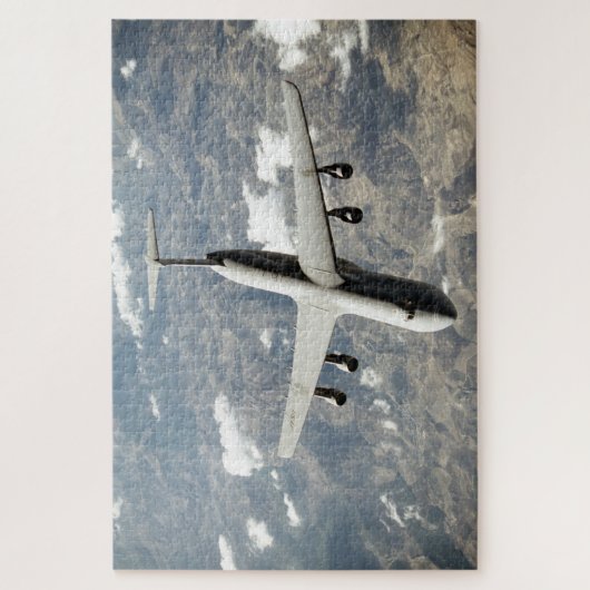 C-5 Galaxy Vliegtuig voor groot militair vervoer Legpuzzel (Verticaal)