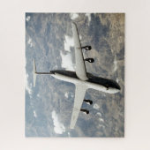 C-5 Galaxy Vliegtuig voor groot militair vervoer Legpuzzel (Verticaal)