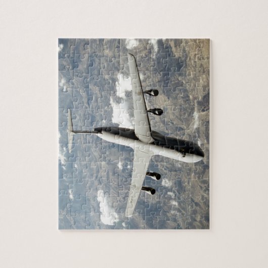 C-5 Galaxy Vliegtuig voor groot militair vervoer Legpuzzel (Verticaal)