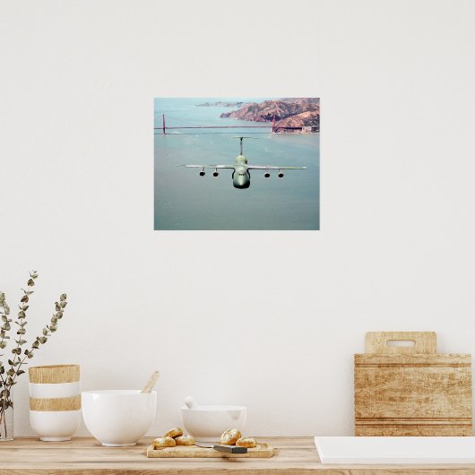 C-5A Galaxy-Vliegtuig Poster (Keuken)
