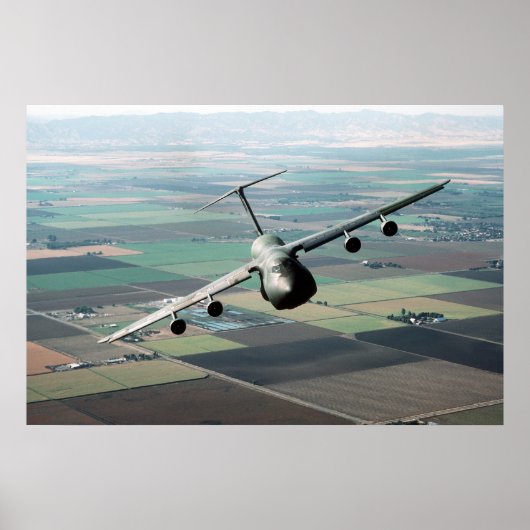 C-5B Galaxy-Vliegtuig Poster (Voorkant)