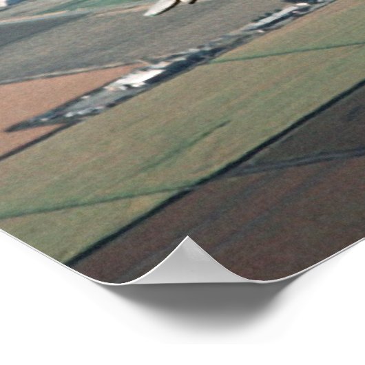 C-5B Galaxy-Vliegtuig Poster (Hoek)