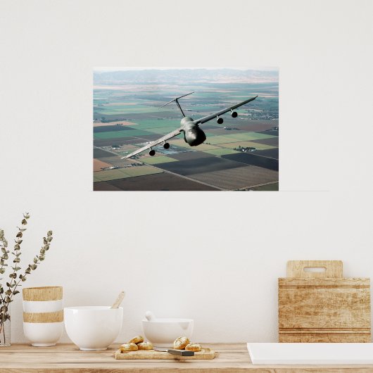 C-5B Galaxy-Vliegtuig Poster (Keuken)