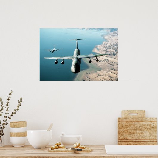 C-5B Galaxy-Vliegtuig Poster (Keuken)