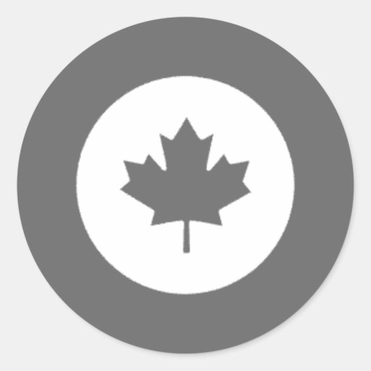 C.A.F. ghost roundell Ronde Sticker (Voorkant)